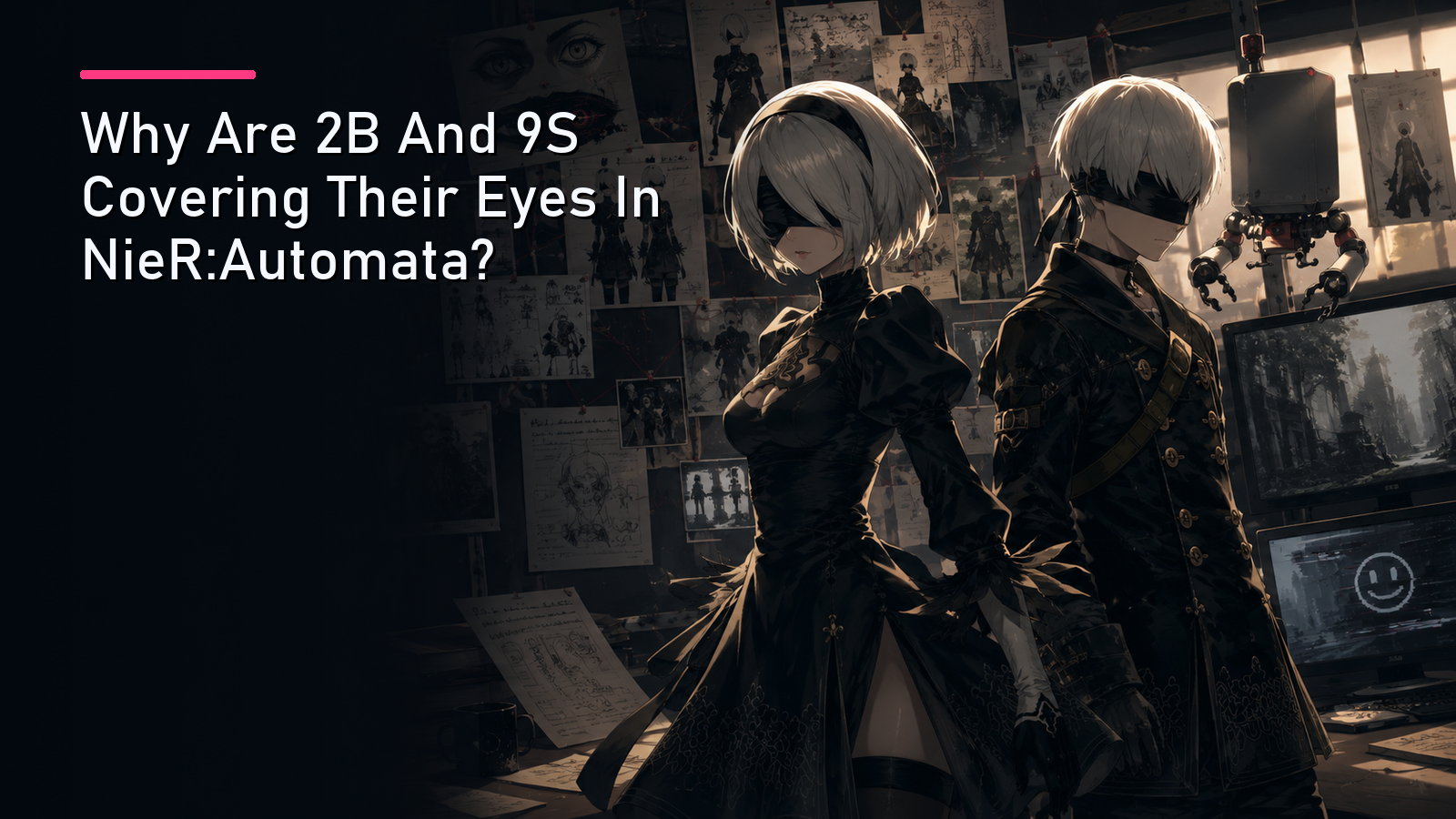 Featured image for Why Are 2B And 9S Covering Their Eyes In NieR:Automata?