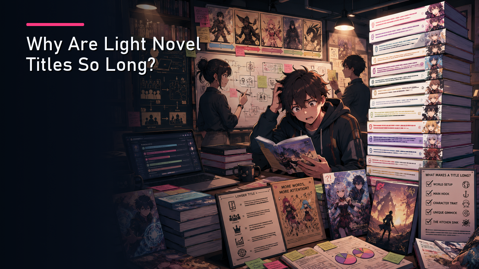 Featured image for Why Are Light Novel Titles So Long?
