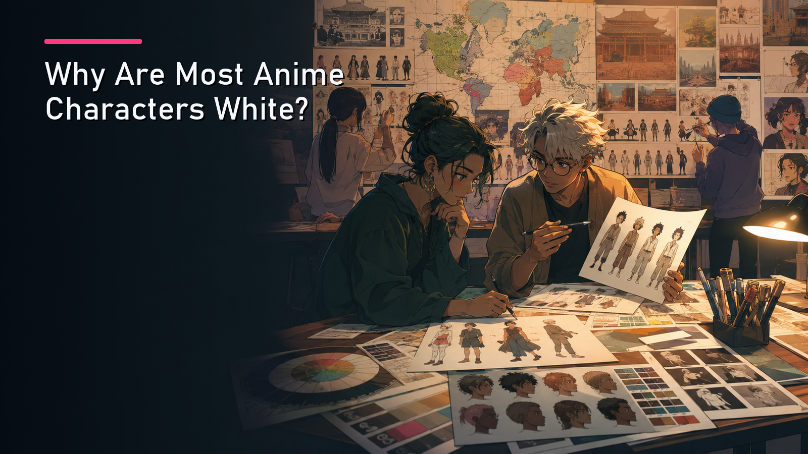 Featured image for Why Are Most Anime Characters White?