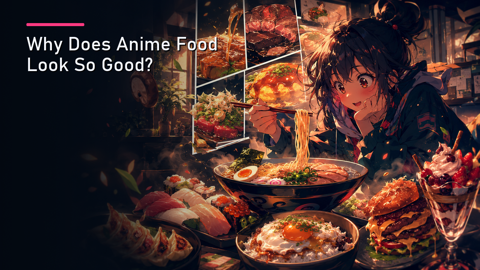 Featured image for Why Does Anime Food Look So Good?