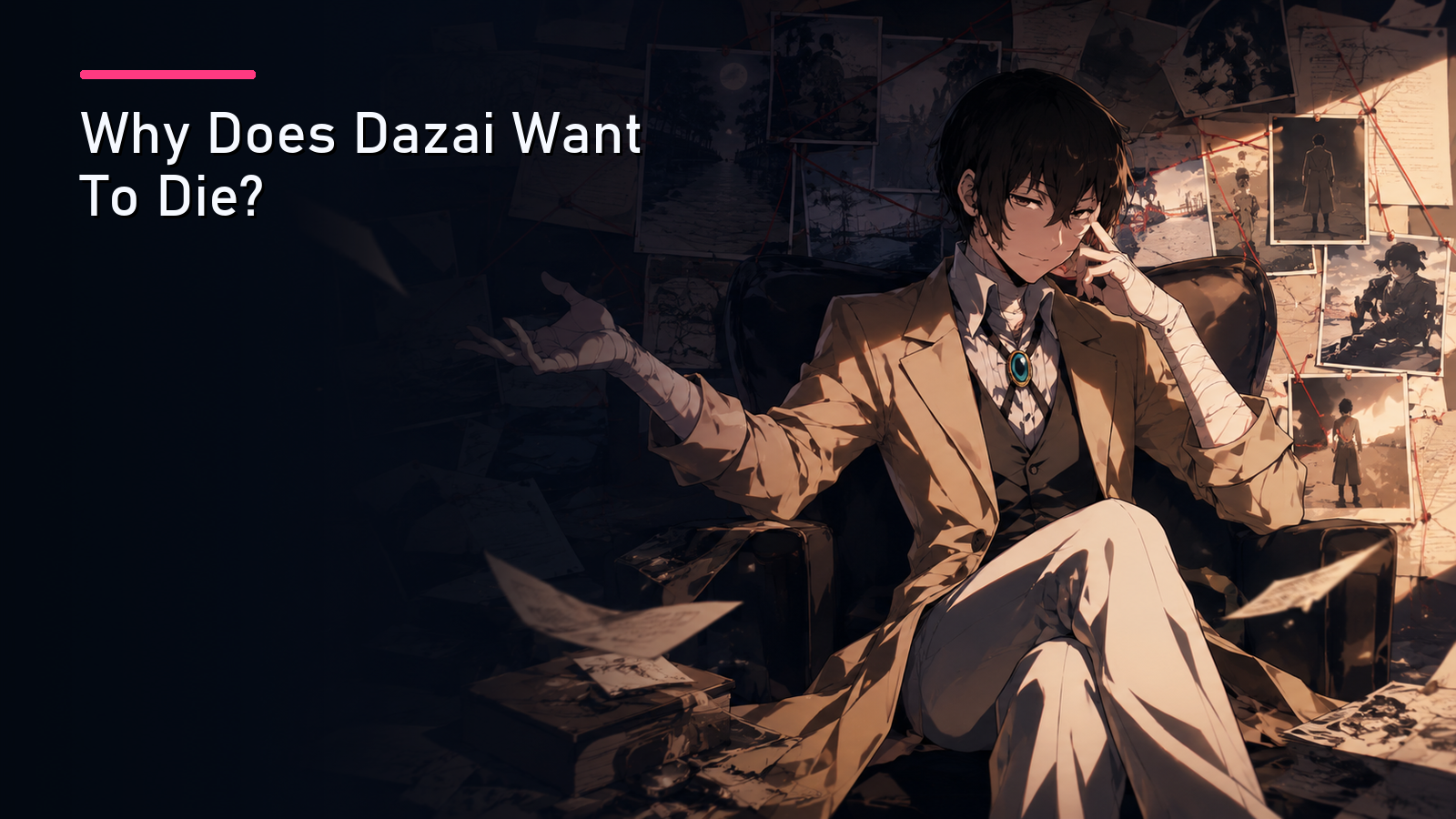 Featured image for Why Does Dazai Want To Die?