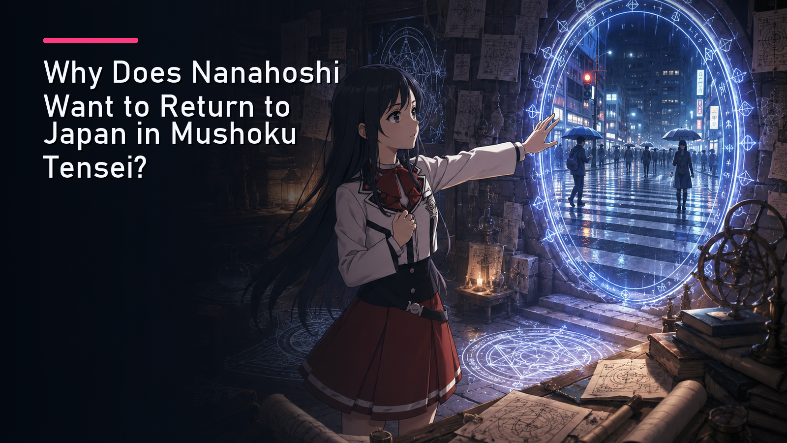 Featured image for Why Does Nanahoshi Want to Return to Japan in Mushoku Tensei?