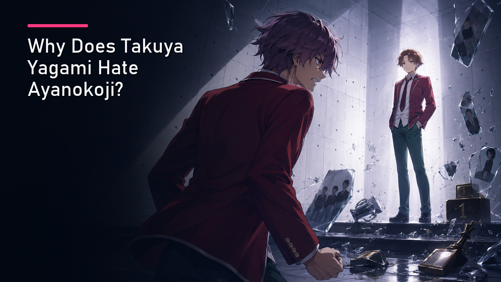 Featured image for Why Does Takuya Yagami Hate Ayanokoji?
