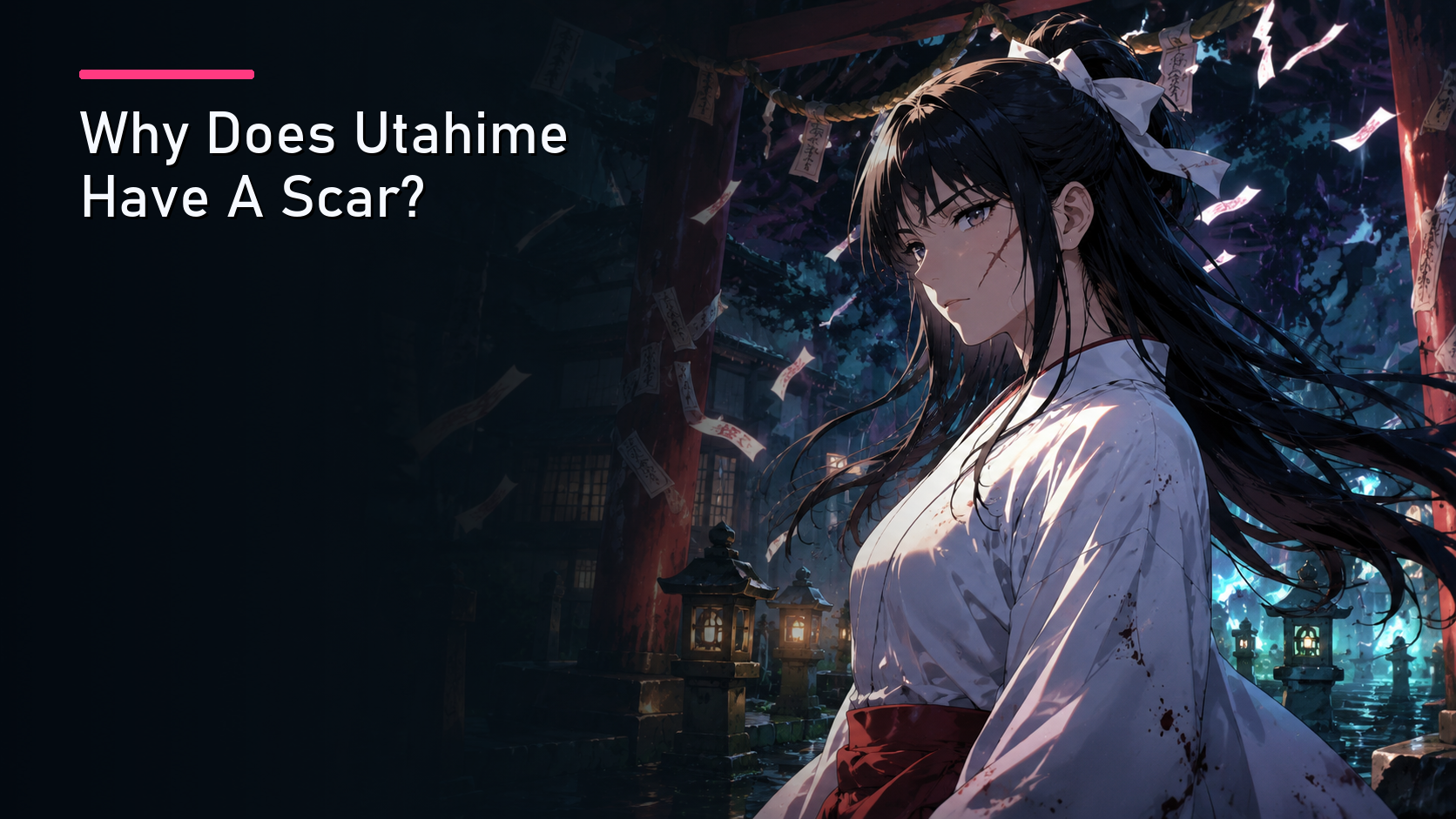 Featured image for Why Does Utahime Have A Scar?