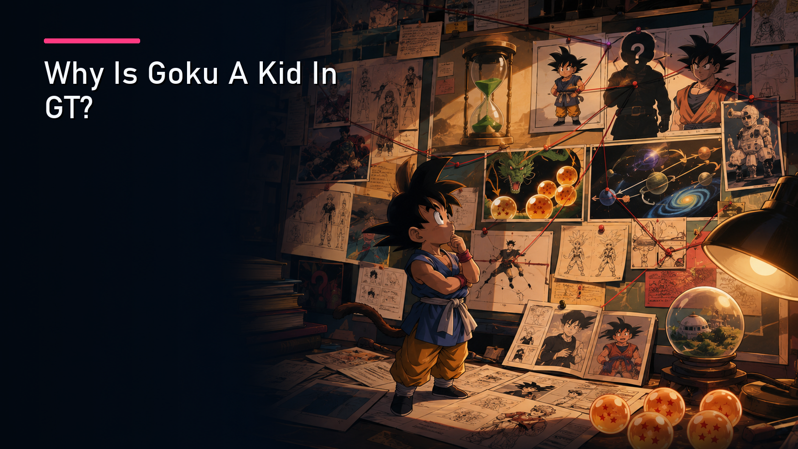 Featured image for Why Is Goku A Kid In GT?