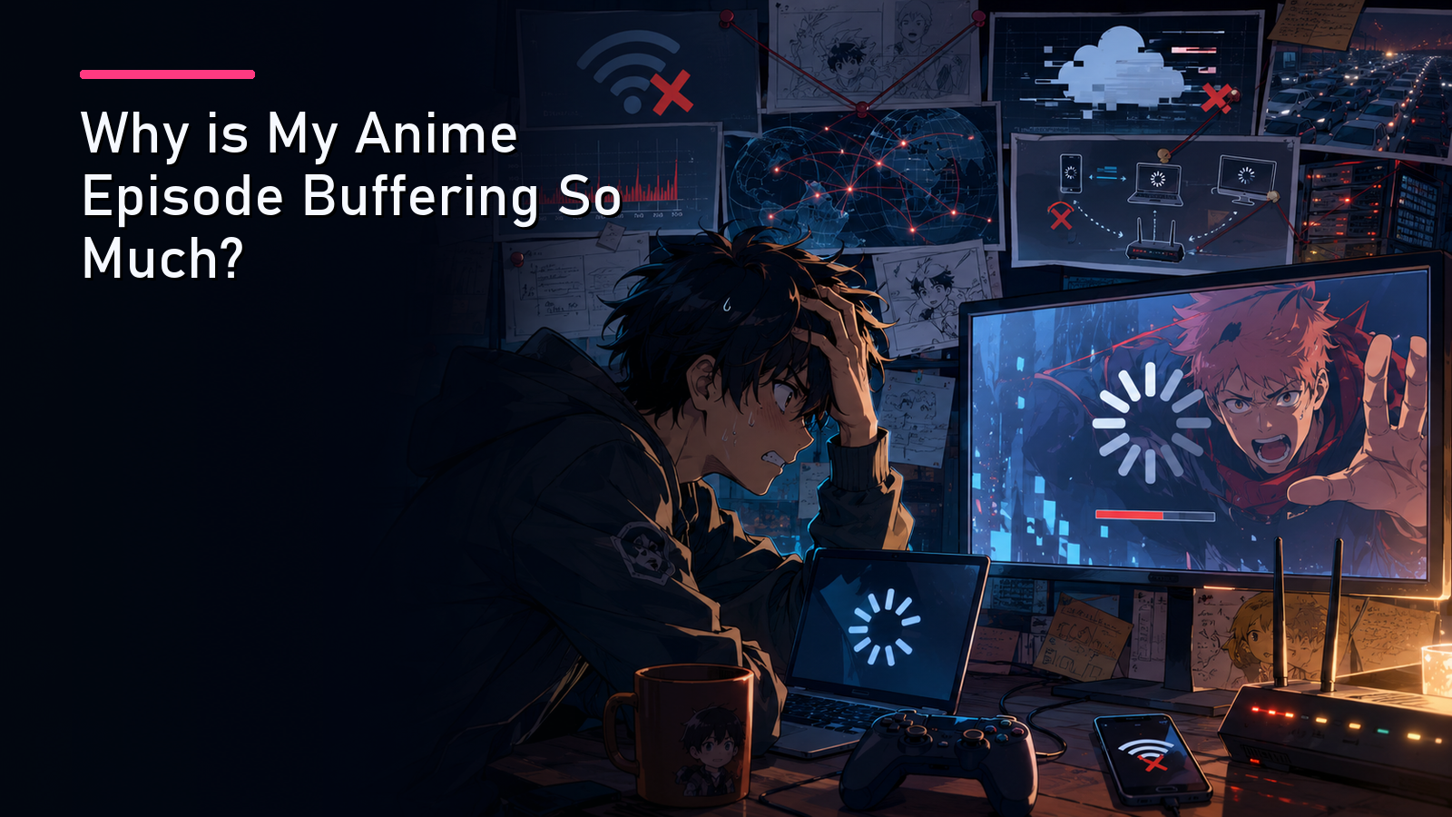 Featured image for Why is My Anime Episode Buffering So Much?