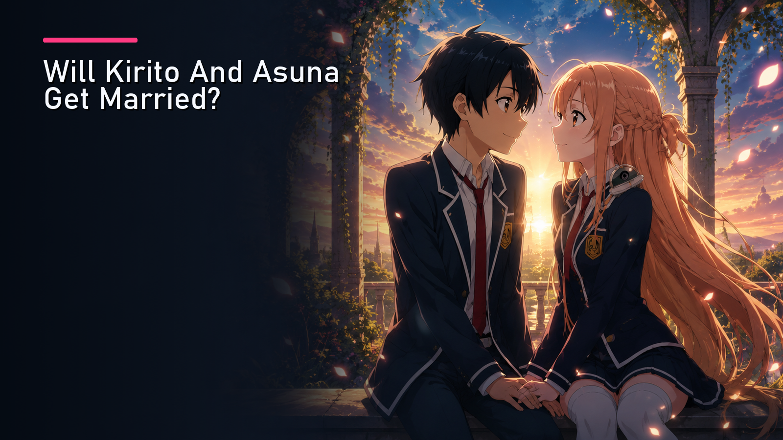 Featured image for Will Kirito And Asuna Get Married?