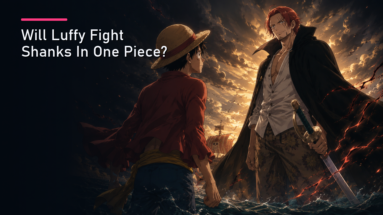 Featured image for Will Luffy Fight Shanks In One Piece?