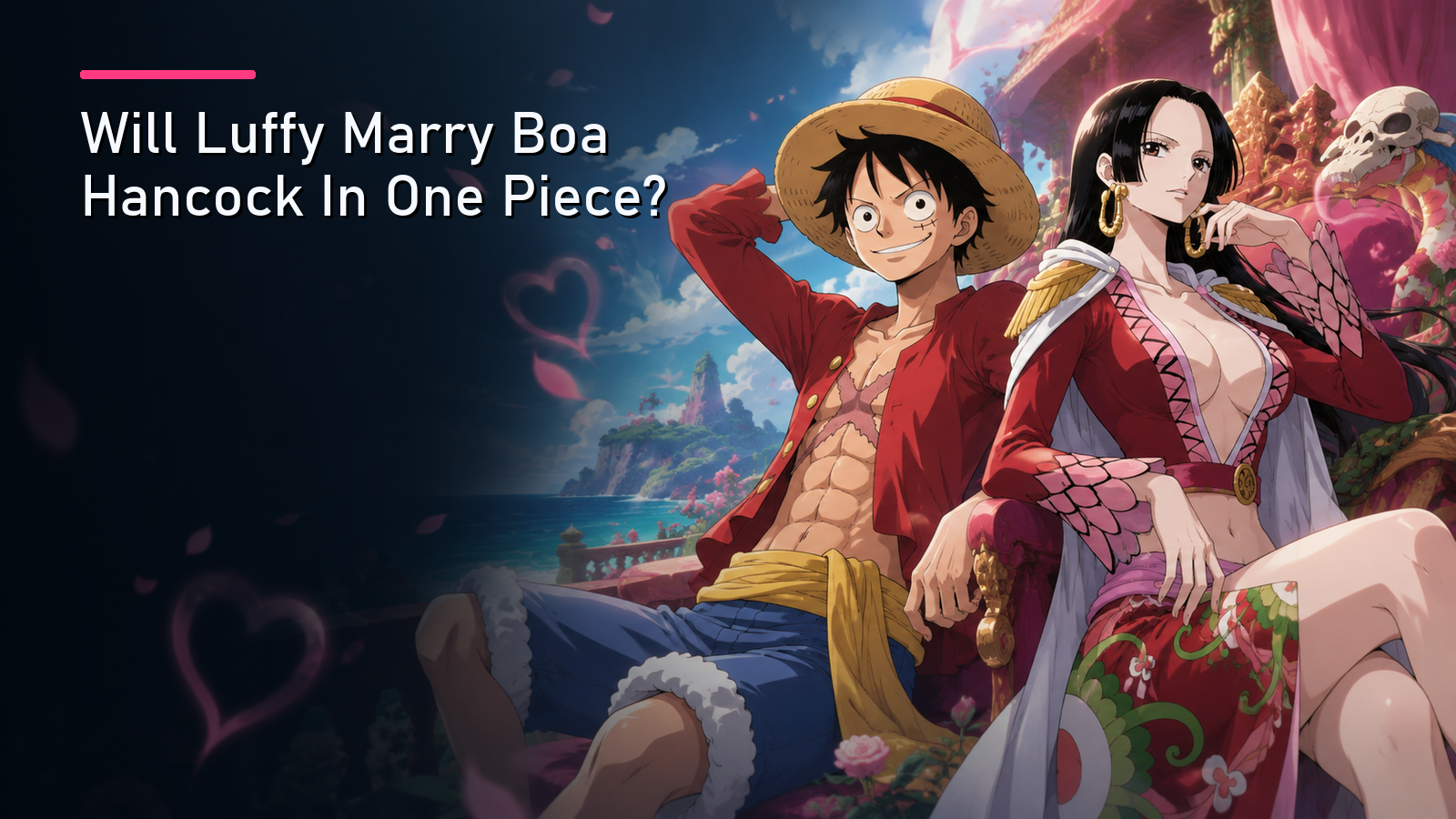 Featured image for Will Luffy Marry Boa Hancock In One Piece?