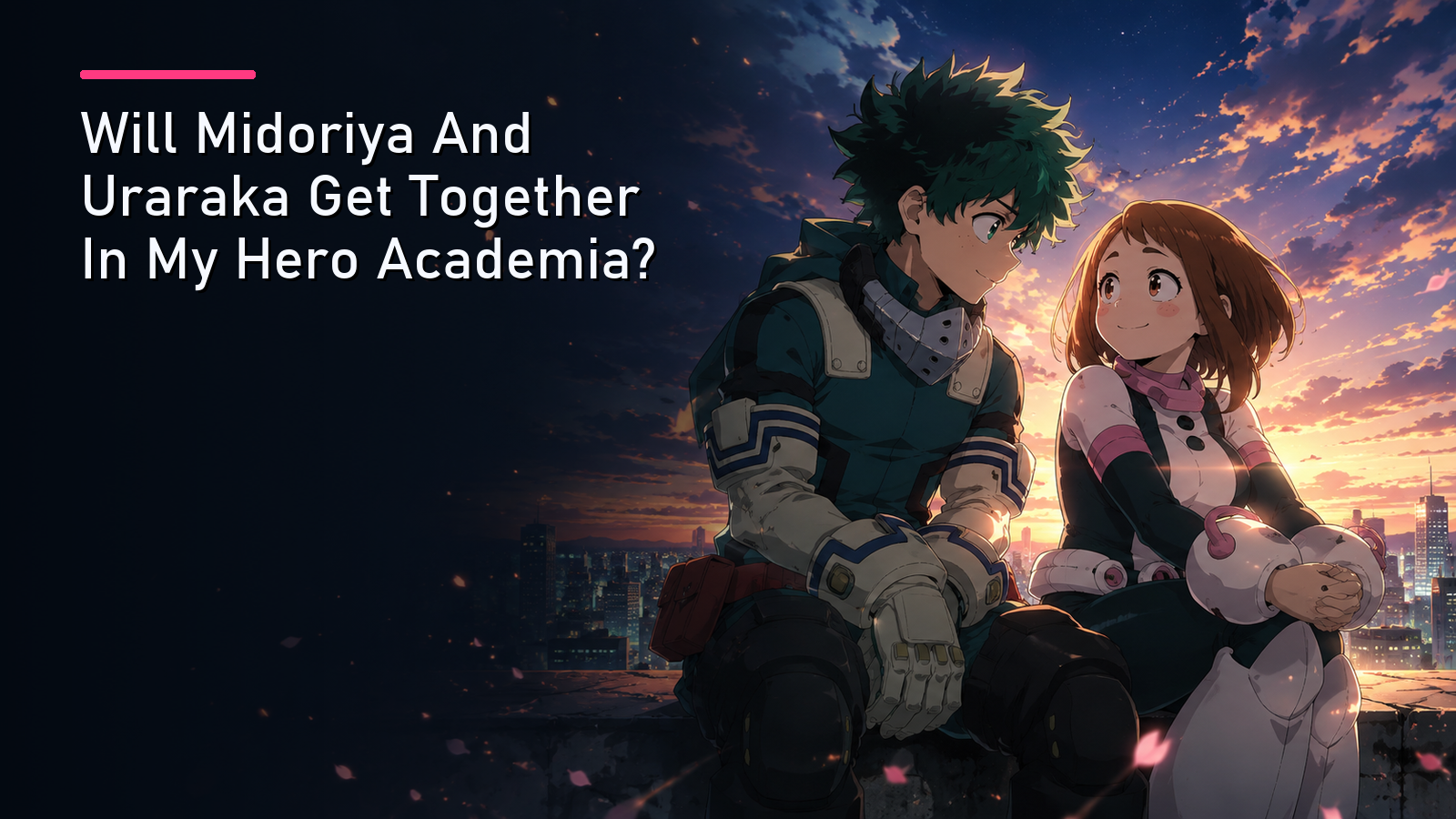 Featured image for Will Midoriya And Uraraka Get Together In My Hero Academia?