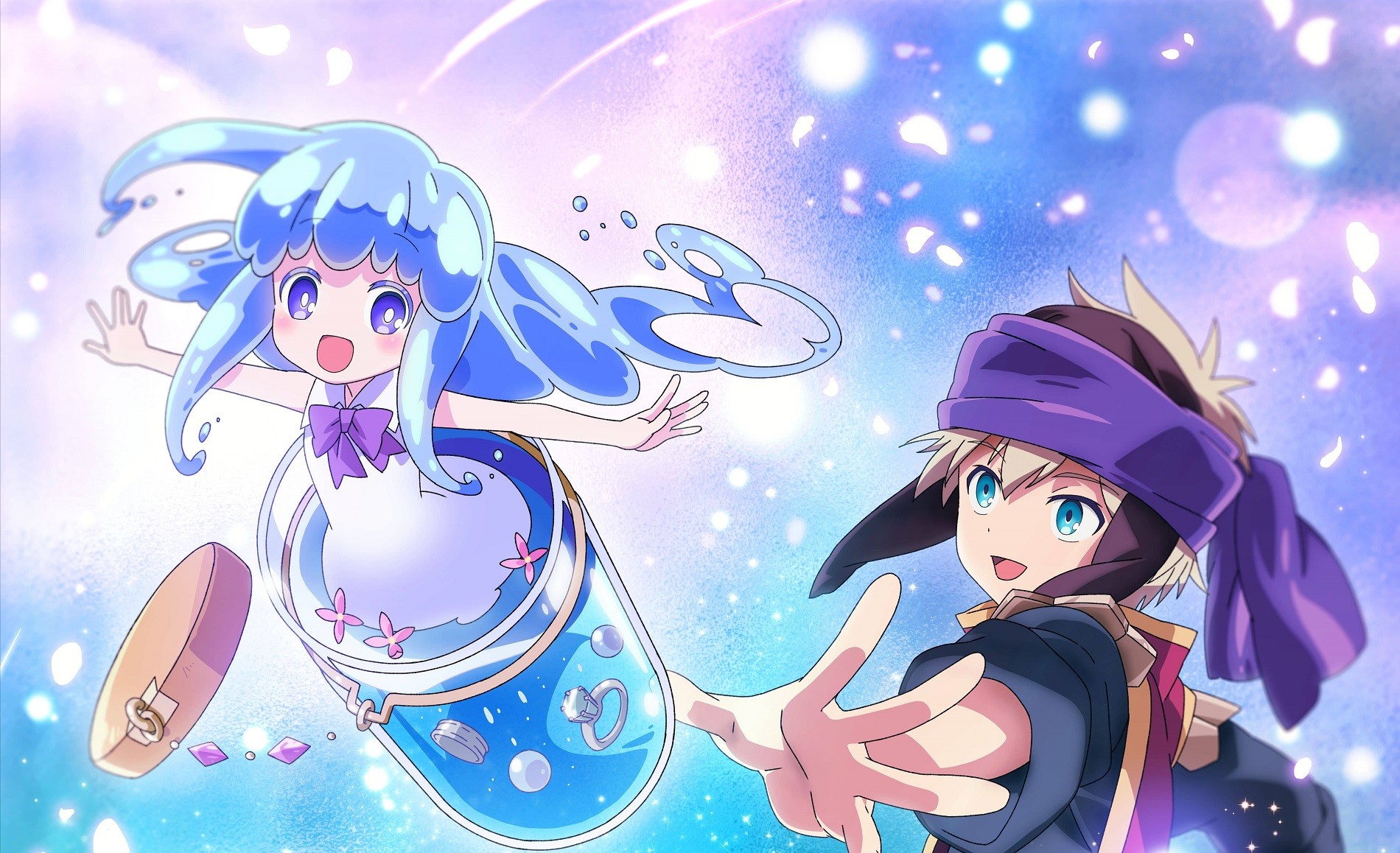 Merc StoriA: The Apathetic Boy and the Girl in a Bottle official artwork