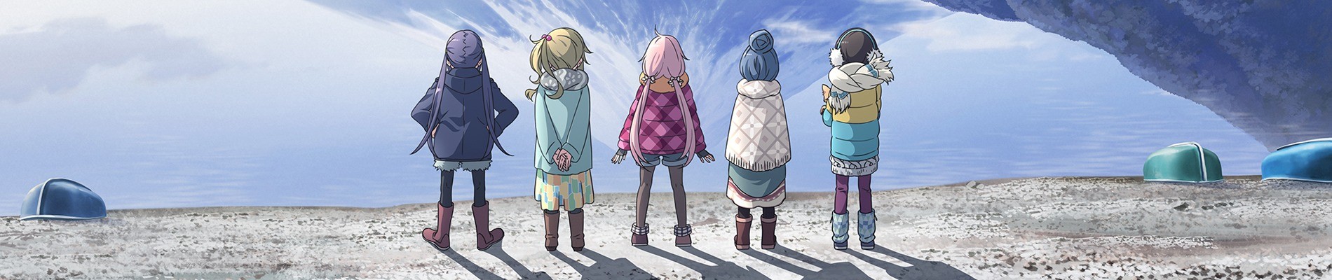 Yuru Camp△ OVA official artwork
