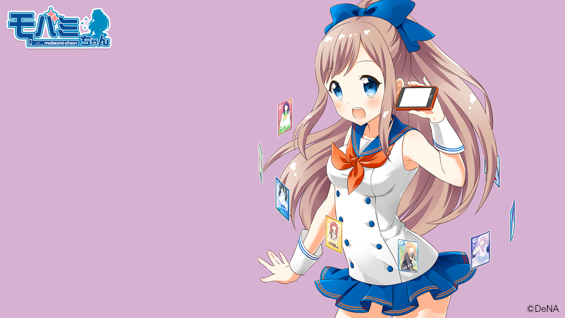 Bishoujo Mobage: Mobami-chan official artwork