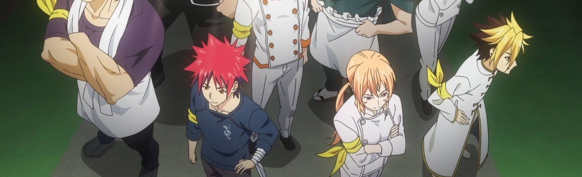 Food Wars! The Fourth Plate official artwork