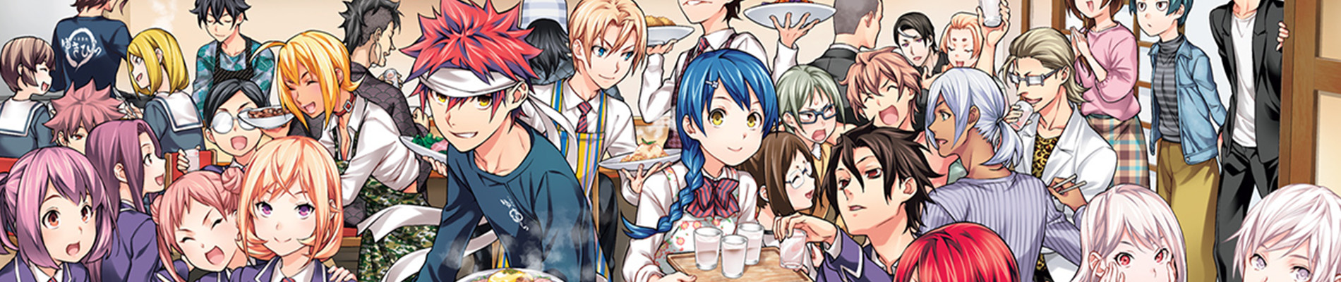 Food Wars! The Fifth Plate official artwork