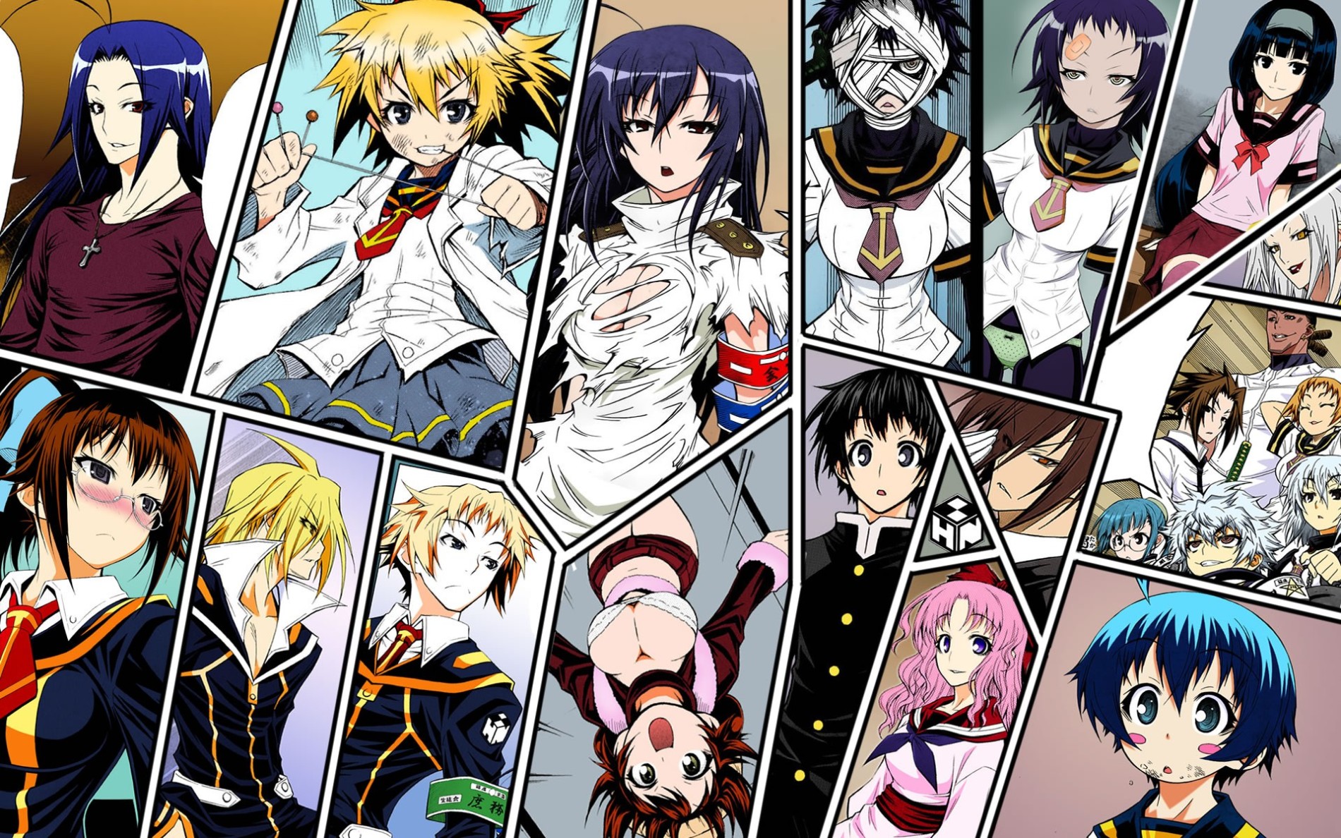 Medaka Box official artwork