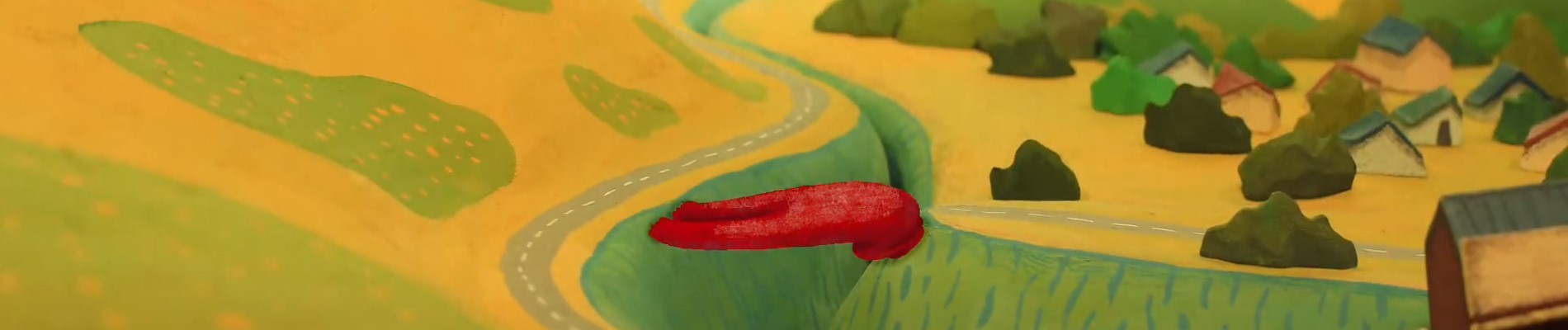 The Red Bridge is falling down official artwork
