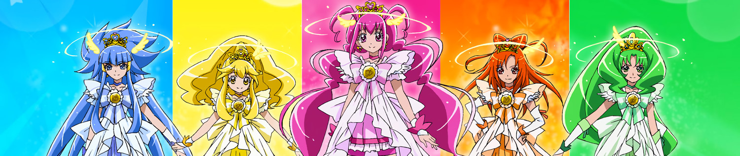 Glitter Force official artwork