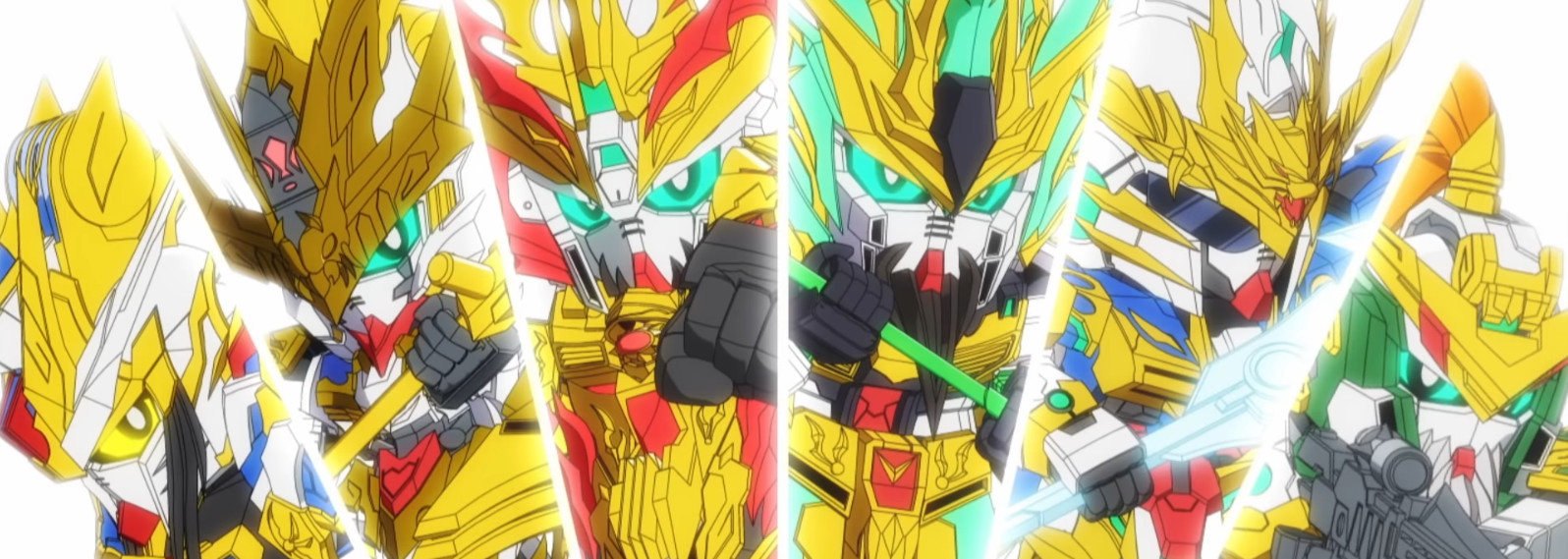 SD GUNDAM WORLD HEROES official artwork