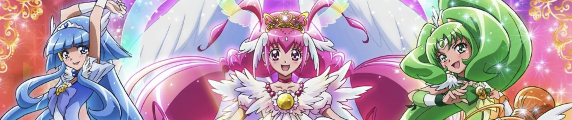 Smile Precure! Ehon no Naka wa Minna Chiguhagu! official artwork