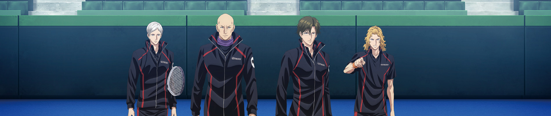 The Prince of Tennis II U-17 World Cup Semifinal official artwork