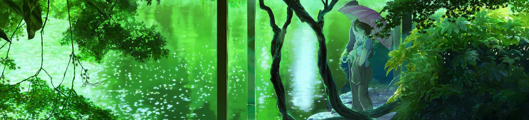 The Garden of Words official artwork