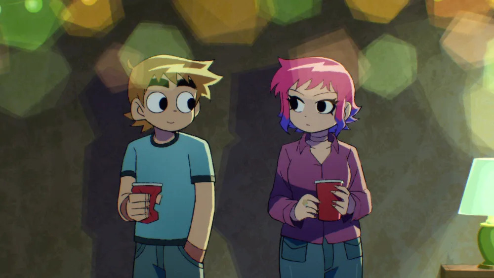 Scott Pilgrim Takes Off official artwork