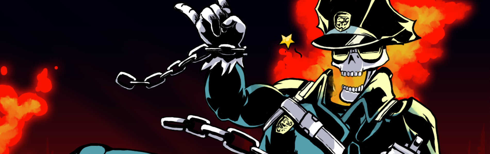 Inferno Cop: Fact Files official artwork