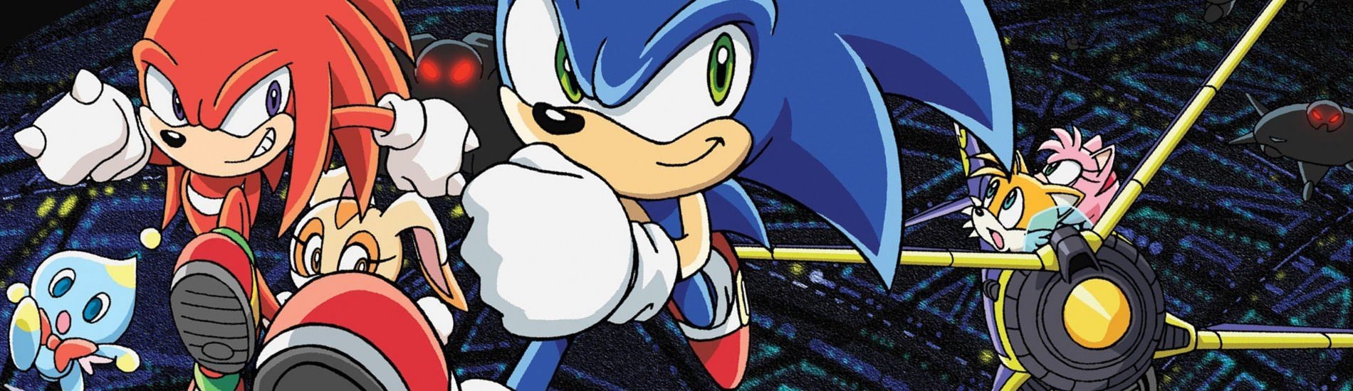 Sonic X official artwork