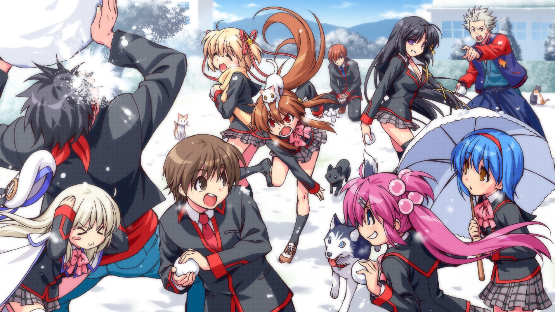 Little Busters! Refrain official artwork