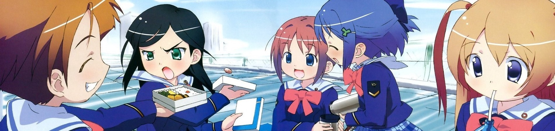 Gakuen Utopia Manabi Straight! official artwork