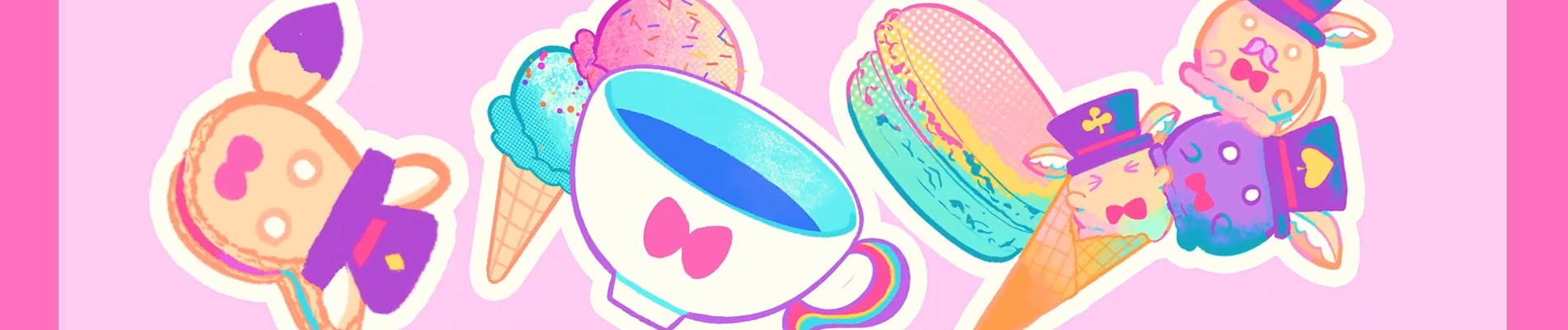 Pastel Tea Time official artwork