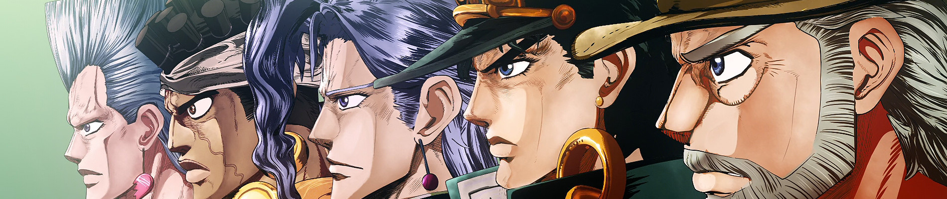 JoJo's Bizarre Adventure: Stardust Crusaders official artwork