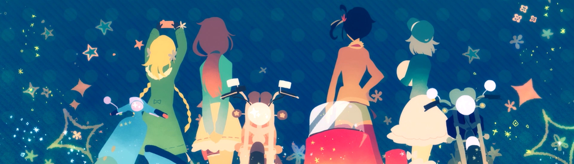 The Rolling Girls official artwork