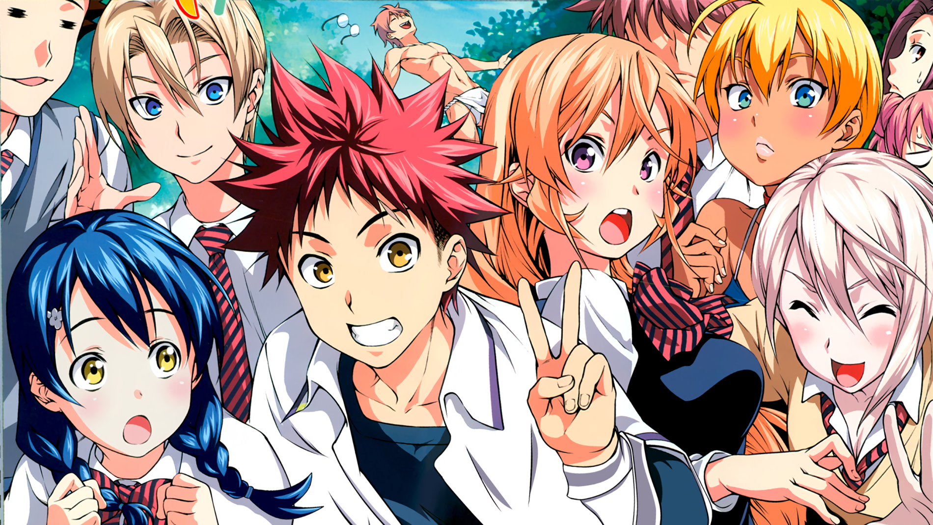 Food Wars! official artwork