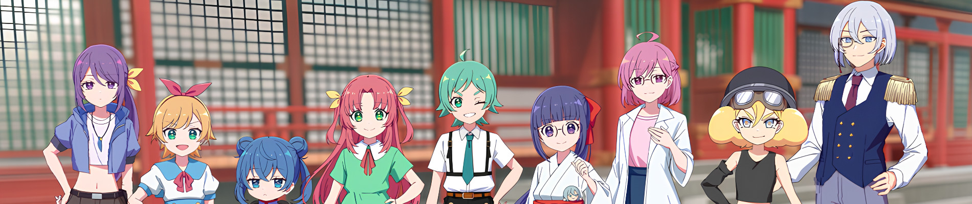Komekami! Girls official artwork
