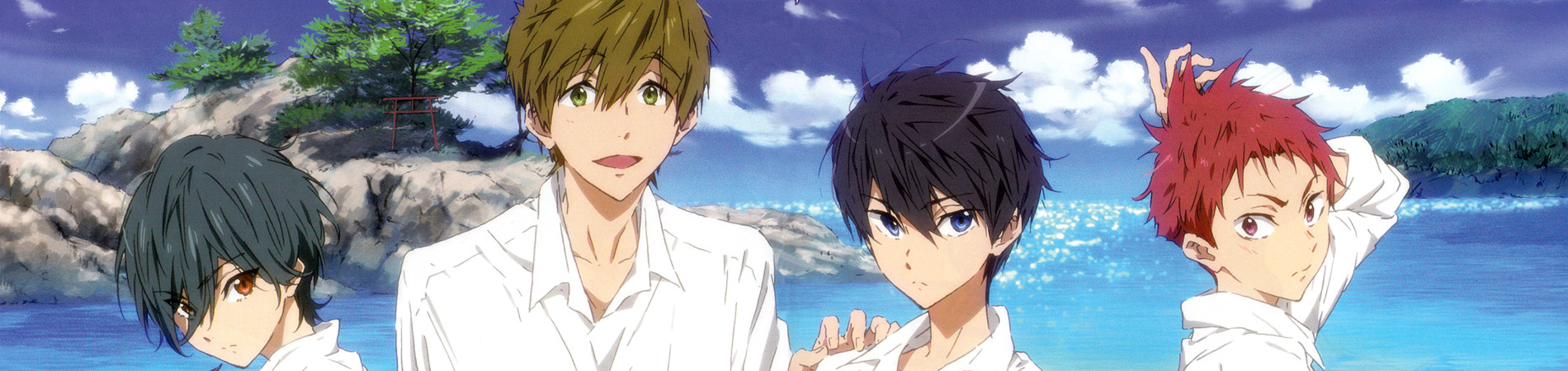 High Speed! -Free! Starting Days- official artwork
