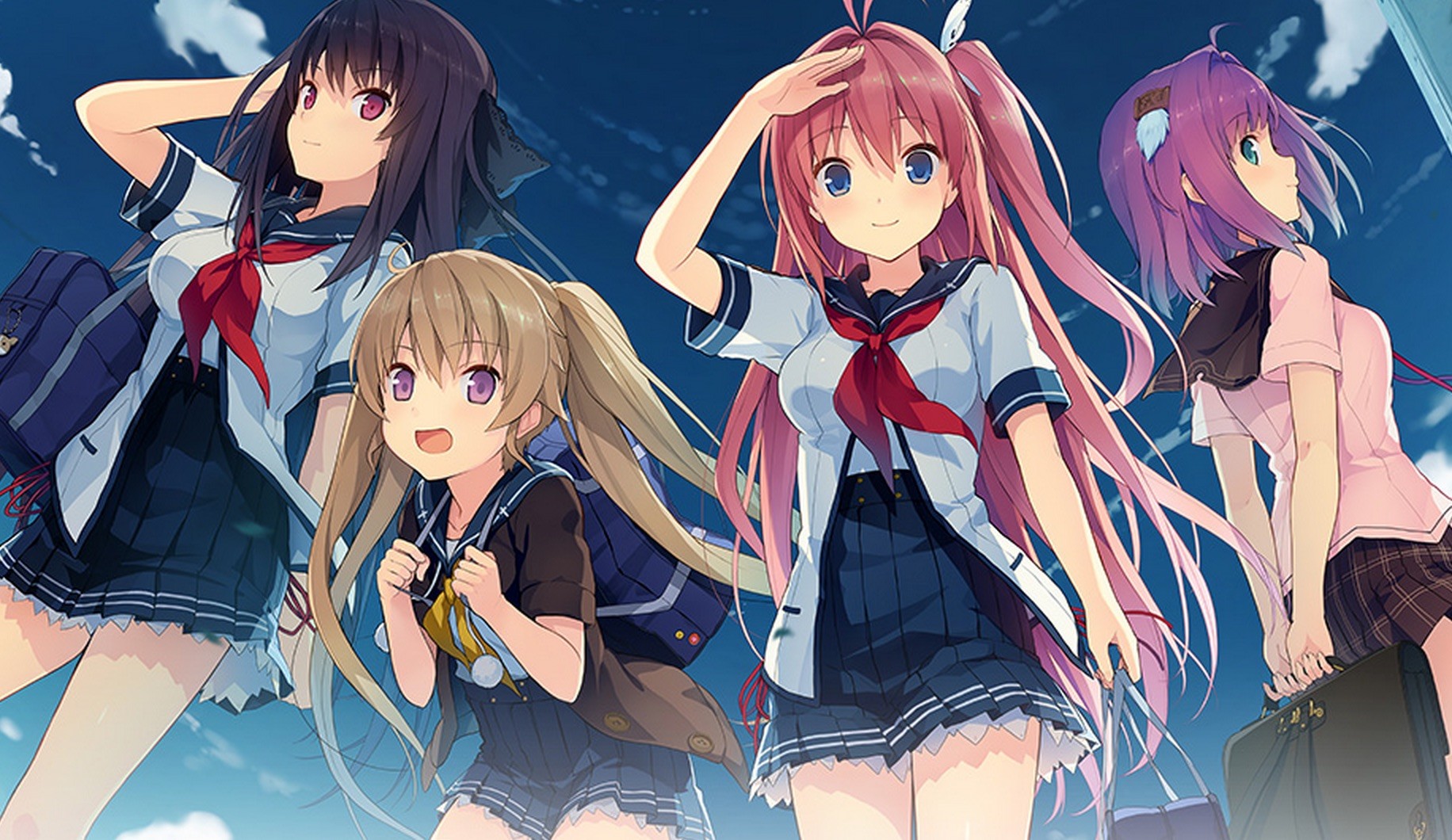 AOKANA: Four Rhythm Across the Blue official artwork