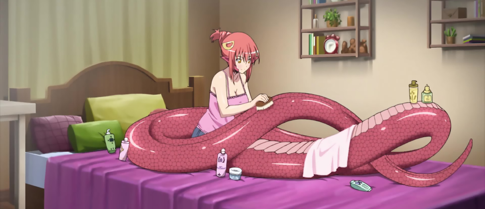 Monster Musume Everyday Life With Monster Girls: Hobo Mainichi Oo! Namappoi Douga official artwork