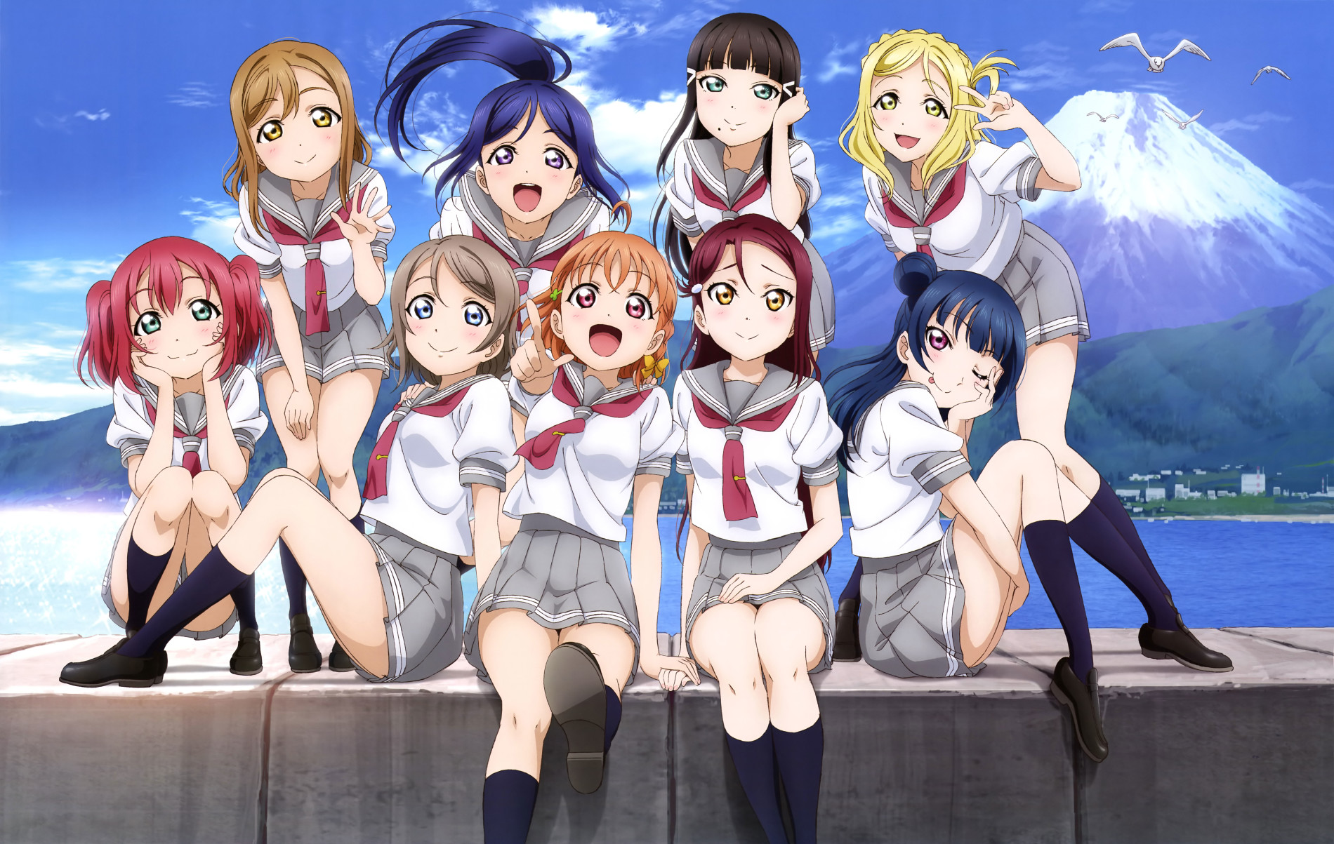 Love Live! Sunshine!! official artwork