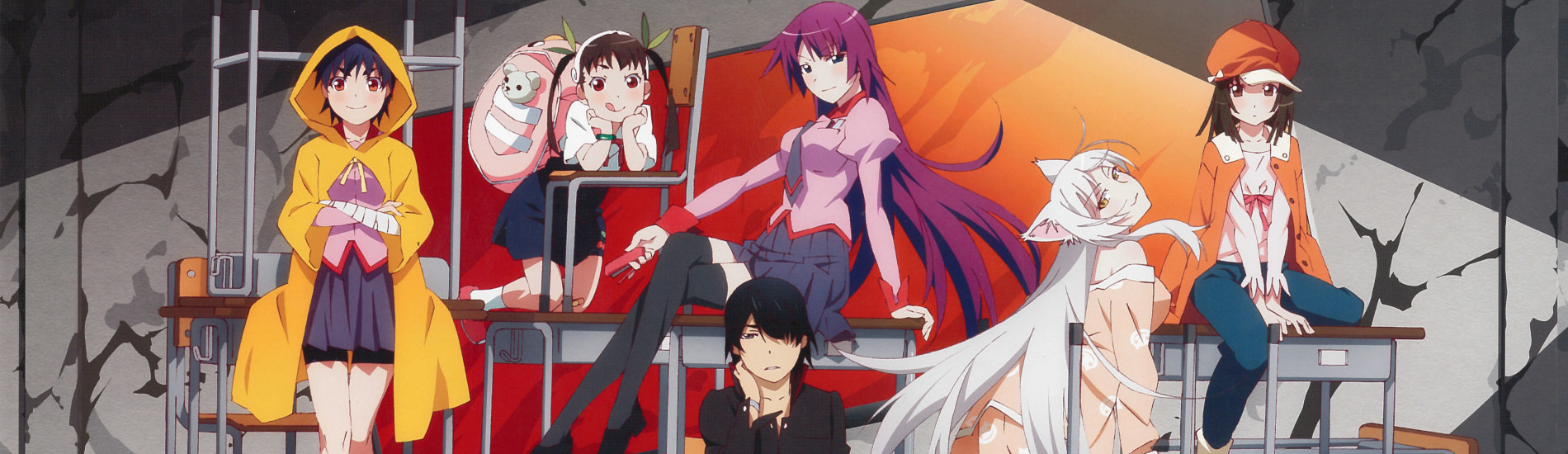 Bakemonogatari official artwork