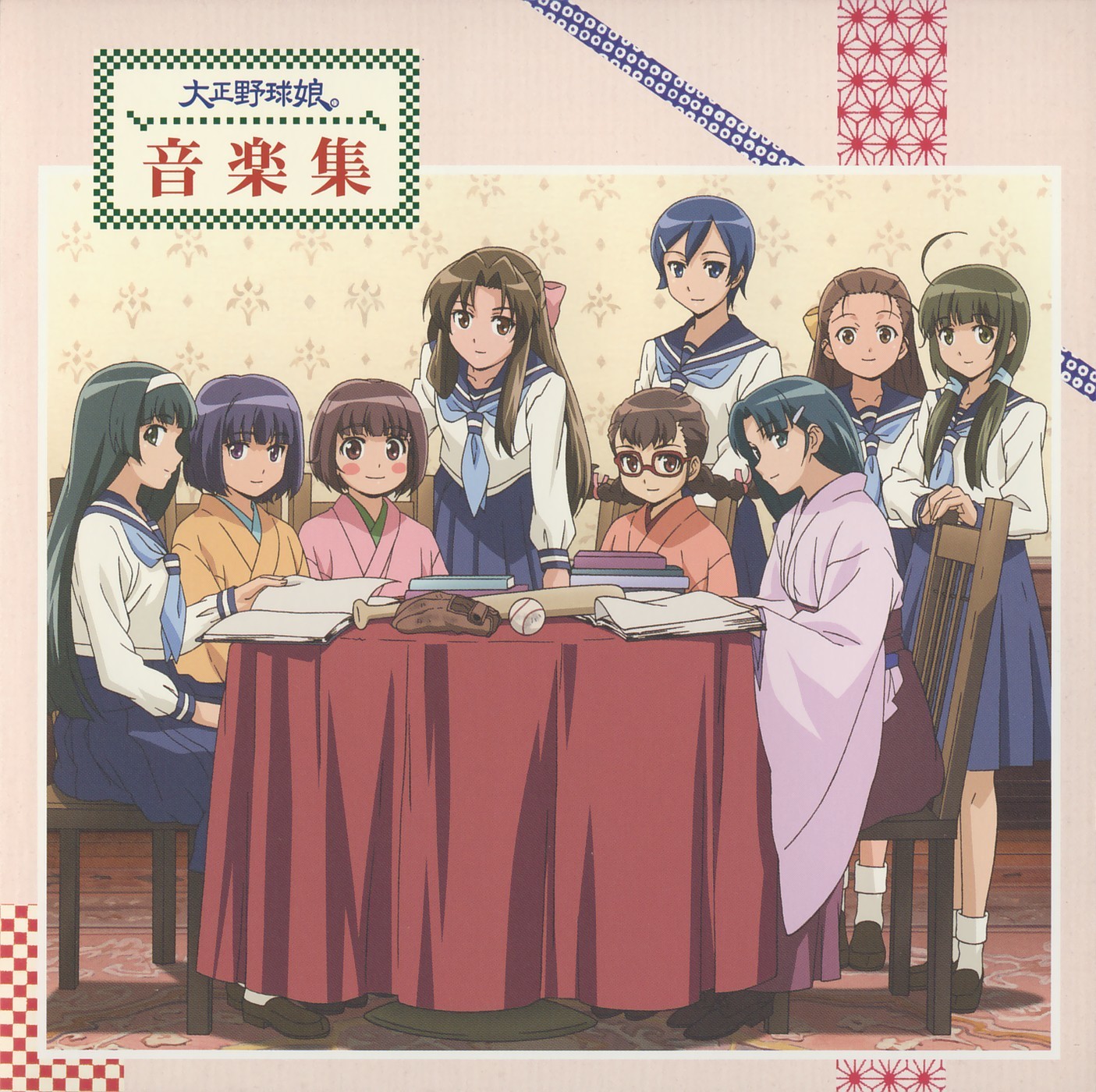 Taisho Baseball Girls official artwork