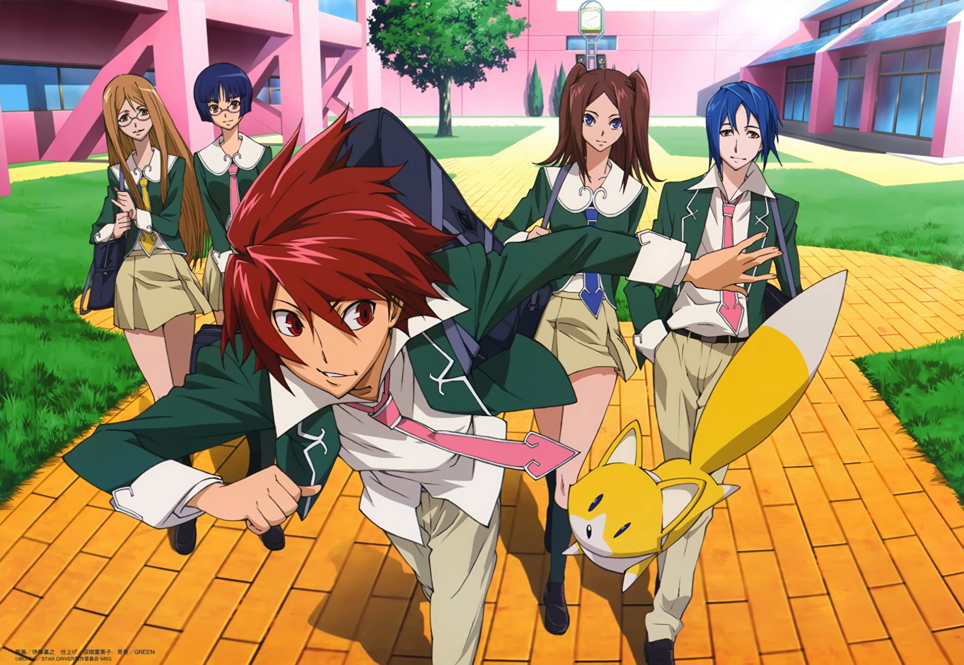 Star Driver official artwork