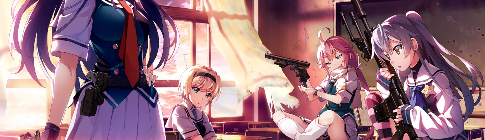 Grisaia: Phantom Trigger THE ANIMATION official artwork