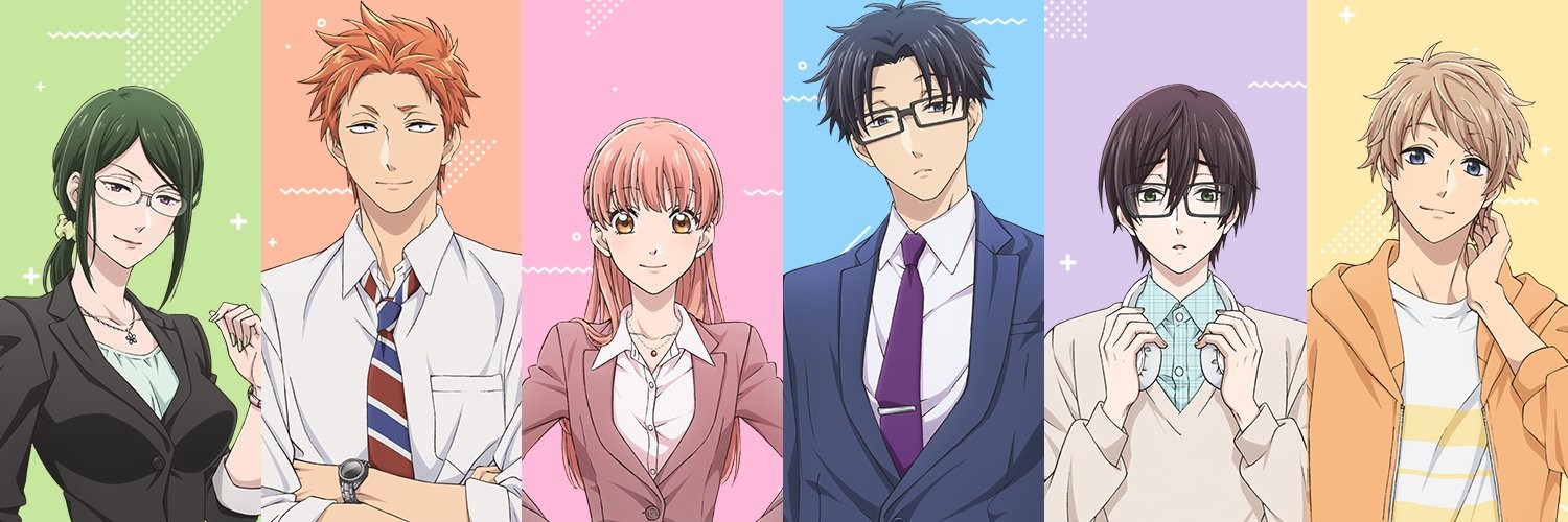 Wotakoi: Love is Hard for Otaku official artwork