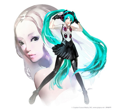 B Who I Want 2 B feat. HATSUNE MIKU cover art