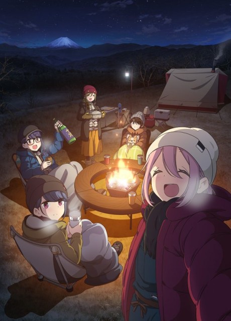 Laid-Back Camp The Movie cover art