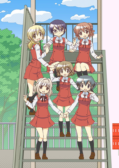 Hidamari Sketch x Honeycomb cover art
