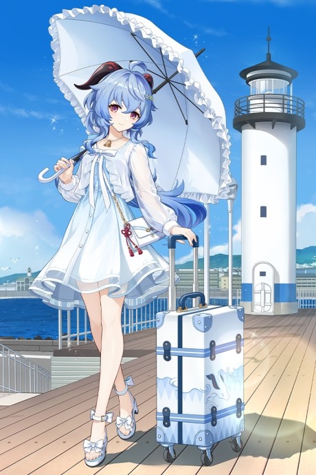 Genshin Ten: Tabigokoro no Omomuku Mama ni Kinen Anime cover art