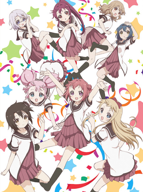 YuruYuri Season 3 cover art